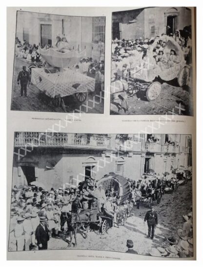 NOTA PRENSA ANTIGUA 1896 EL CARNAVAL DE MERIDA - Imagen 6