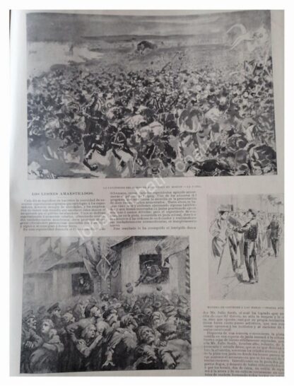 NOTA PRENSA ANTIGUA 1896 GUERRA DE INDEPENDENCIA CUBANA - Imagen 3