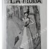 CARTEL ANTIGUO ORIGINAL DE REVISTA DE MODA ANTIGUA " LA MODA " 1897 / MUY RARA