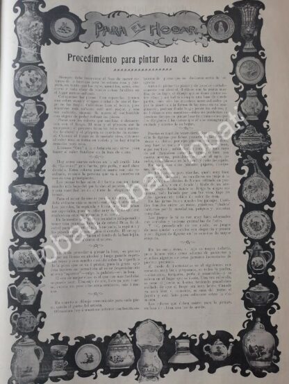 GACETA ANTIGUA DE MODAS 1899. " PAGINAS DE LA MODA " /67 - Imagen 4