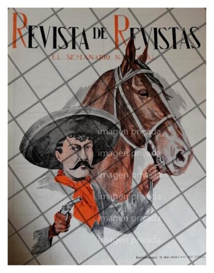 PORTADA ANTIGUA 1912 BANDIDO MEXICANO