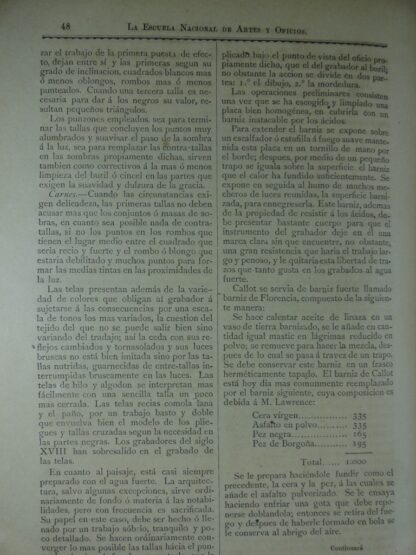 GACETA ANTIGUA. ESCUELA NACIONAL DE ARTES Y OFICIOS. SEP 1881 - Imagen 4