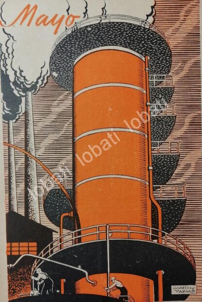 CARTEL ANTIGUO ORIGINAL DE AFICHES FUNDIDORA MONTERREY DIBUJOS DE GABRIEL VARGAS 1940 - Imagen 6