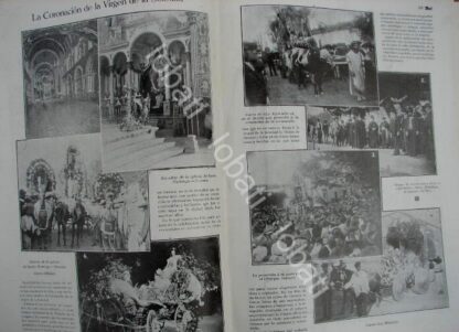 CARTEL ANTIGUO ORIGINAL DE CORONACION DE LA VIRGEN DE LA SOLEDAD EN OAXACA 1909 /RLG