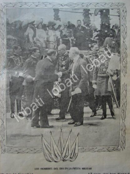 PORTADA ANTIGUA ORIGINAL  1911 LEON DE LA BARRA Y MILITARES /PLT - Imagen 2