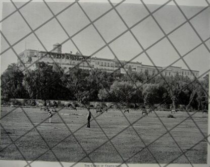 GRABADO ANTIGUO CASTILLO DE CHAPULTEPEC 1897 /289