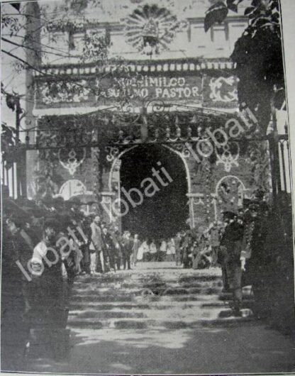 PORTADA ANTIGUA ORIGINAL  1909 ARZOBISPO JOSE MORA DEL RIO LLEGA CATEDRAL - Imagen 2