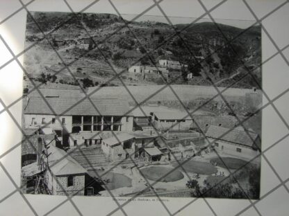 GRABADO ANTIGUO HACIENDA DE LA PURISIMA, PACHUCA 1897