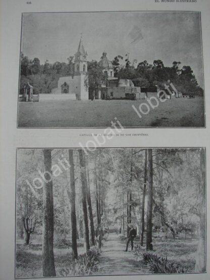 CARTEL ANTIGUO ORIGINAL DE HACIENDA DE SAN CRISTOBAL, GUANAJUATO 1909