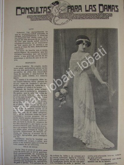 GACETA, REVISTA ANTIGUA " PAGINAS FEMENINAS" 1910 /73