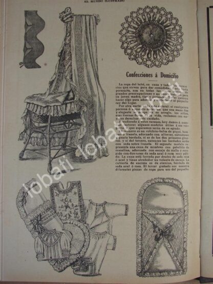 GACETA, REVISTA ANTIGUA " PAGINAS FEMENINAS" 1910 /74 - Imagen 5