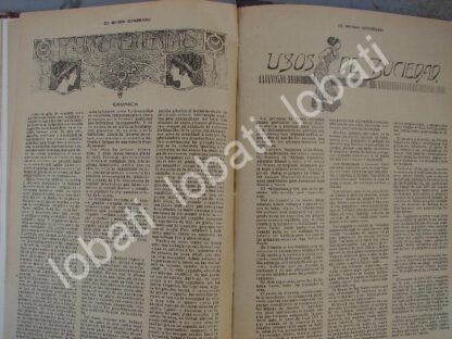 GACETA, REVISTA ANTIGUA " PAGINAS FEMENINAS" 1910 /75