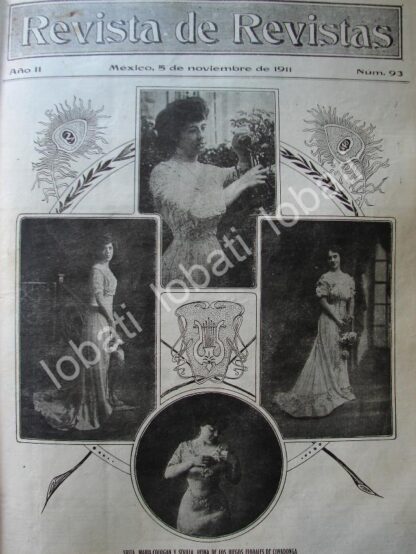 PORTADA ANTIGUA ORIGINAL  1911 JUEGOS FLORALES DE COVADONGA,. MARIA COLOGAN SEVILLA /ASM