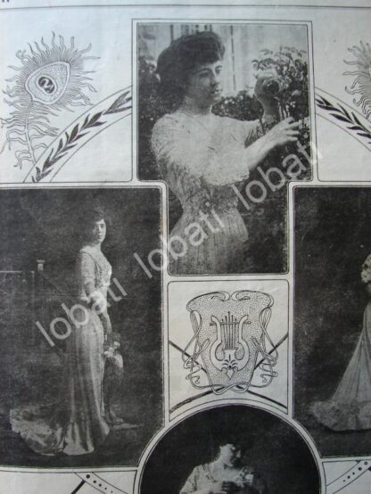 PORTADA ANTIGUA ORIGINAL  1911 JUEGOS FLORALES DE COVADONGA,. MARIA COLOGAN SEVILLA /ASM - Imagen 3