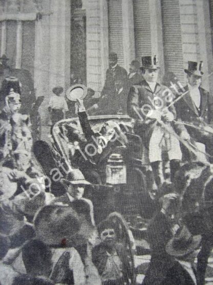 PORTADA ANTIGUA ORIGINAL  1911 FRANCISCO I MADERO DESFILE TRIUNFAL /PLT - Imagen 4