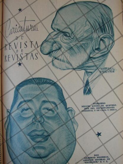 CARICATIRA ANTIGUA. 1939 GILBERTO FIGUEROA (GER. EXCELSIOR)