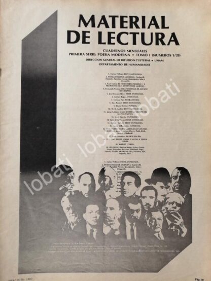 CARTEL ANTIGUO ORIGINAL DE GOBIERNO LANZA CUADERNOS DE LA SEP. 1978 /76