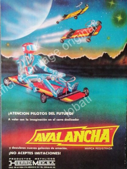 CARTEL ANTIGUO ORIGINAL DE SET DE 6 JUGUETES CLASICOS DE LOS 1970s 80s - Imagen 3