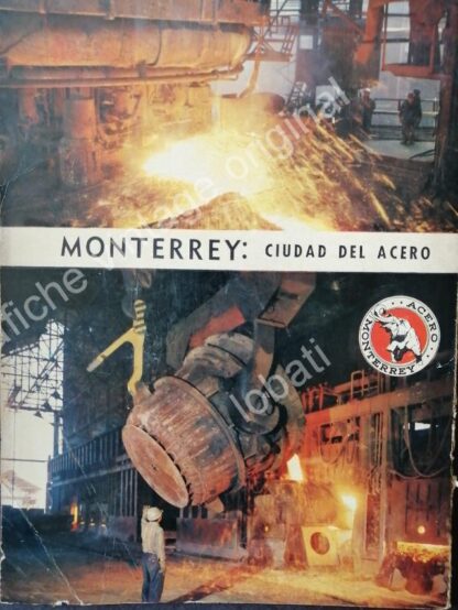 CARTEL ANTIGUO ORIGINAL DE 3 CARTELES CIA. FUNDIDORA MONTERREY 1950s - Imagen 4