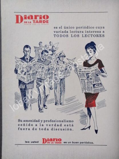 CARTEL ANTIGUO ORIGINAL DE SET DE 7 AFICHES PERIODICOS DE MONTERREY 1940s-60s - Imagen 6