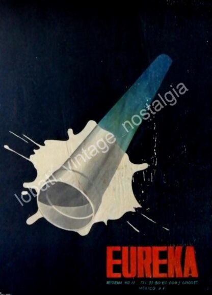 CARTEL ANTIGUO ORIGINAL DE TECHO ETERNO EUREKA S.A 1960 /2