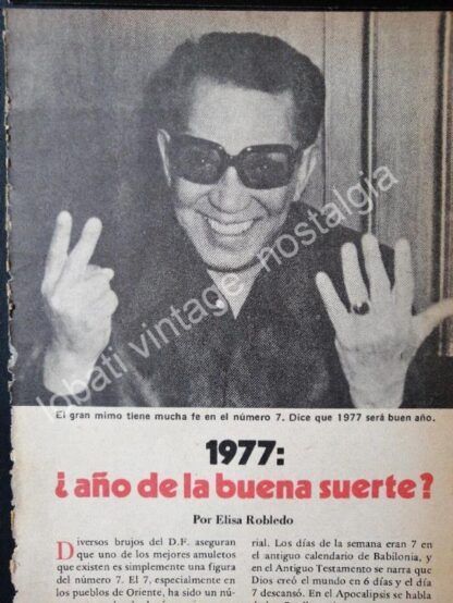 CARTEL ANTIGUO ORIGINAL DE CANTINFLAS Y TARJETA CARNET 1979 /3 AFICHES /FEP - Imagen 5