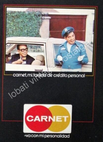 CARTEL ANTIGUO ORIGINAL DE CANTINFLAS Y TARJETA CARNET 1979 /3 AFICHES /FEP - Imagen 2