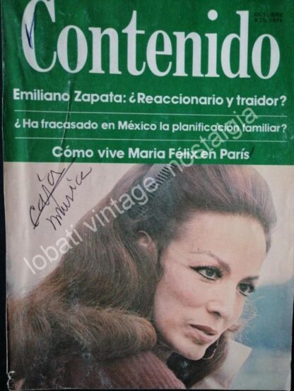 CARTEL ANTIGUO ORIGINAL DE MARIA FELIX EN PARIS 1976 - Imagen 6