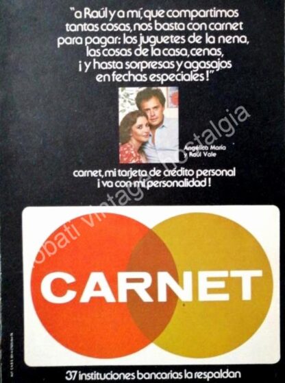 CARTEL ANTIGUO ORIGINAL DE RAUL VALE Y ANGELICA MARIA Y LA TARJETA CARNET 1979 /FEP MEDIANO