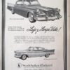 CARTEL ANTIGUO ORIGINAL DE AUTOS STUDEBAKER GOLDEN HAWK & COMMANDER 1960s /335
