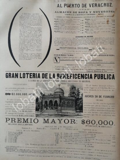 CARTEL ANTIGUO ORIGINAL DE CASA WAGNER LEVIEN Y PIANOS STEINWAY 1895 Y OTRAS - Imagen 2