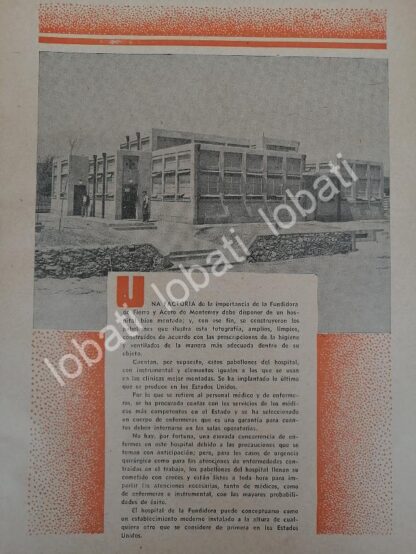 CARTEL ANTIGUO ORIGINAL DE 15 AFICHES DE LA FUNDIDORA MONTERREY 1943 - Imagen 15