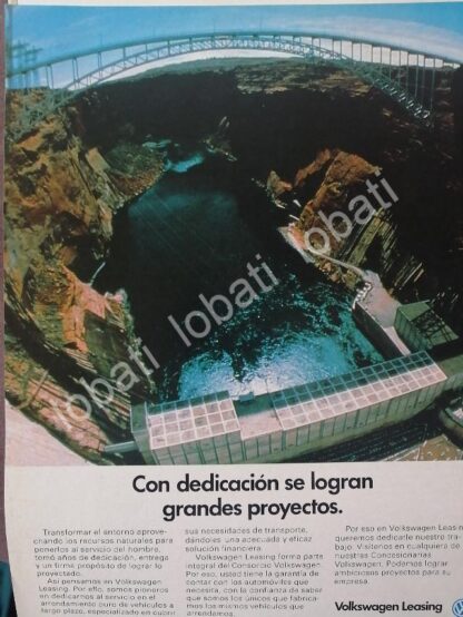 CARTEL ANTIGUO ORIGINAL DE SET DE 6 AFICHES DE VOLKSWAGEN 1991-92 /915 - Imagen 7