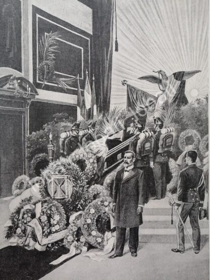 PORTADA ANTIGUA ORIGINAL  1899. FUNERAL DE MATIAS ROMERO /PLT. POR JOSE MARIA VILLASANA - Imagen 2