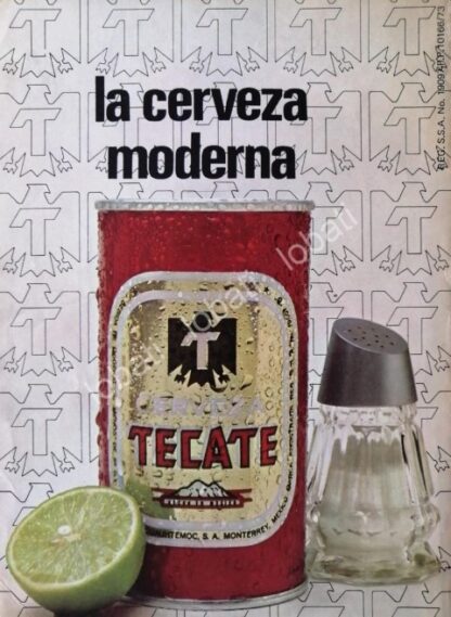 CARTEL ANTIGUO ORIGINAL DE SET DE 4 AFICHES RETRO CERVEZAS VARIAS, AÑOS 70s /209 - Imagen 2