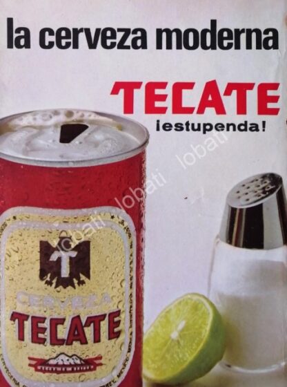 CARTEL ANTIGUO ORIGINAL DE SET DE 4 AFICHES RETRO CERVEZAS VARIAS, AÑOS 70s /208 - Imagen 2