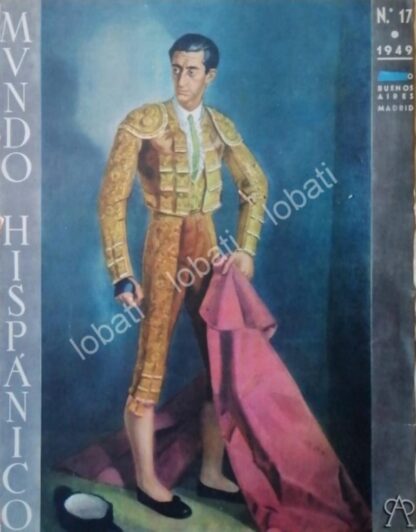 PORTADA ANTIGUA ORIGINAL , EL TORERO MANOLETE 1949(+)