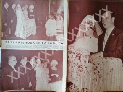 CARTEL ANTIGUO ORIGINAL DE . BODA. OROZCO ALVERDE 1959 ASM