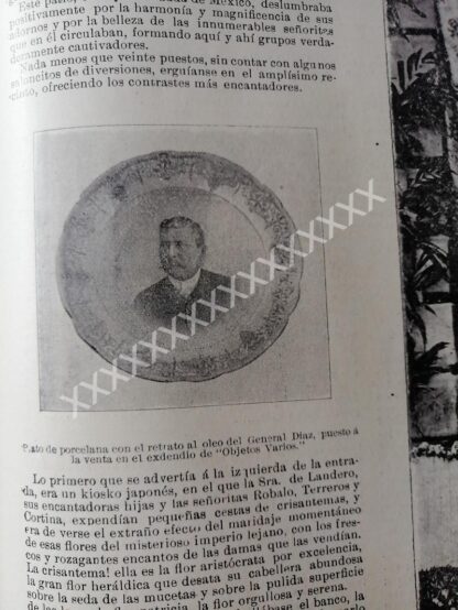 NOTA PRENSA ANTIGUA 1896 KERMESSE PALACIO DE MINERIA - Imagen 2