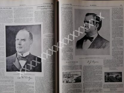 NOTA DE PRENSA ANTIGUA ELECCIONES EN U.S.A 1896