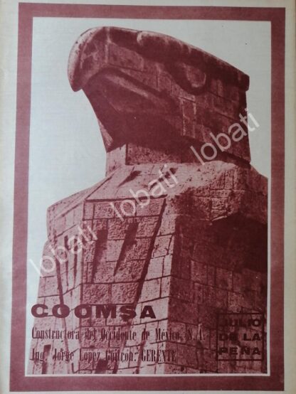 AFICHE RETRO. COOMSA. 1964 LOPEZ GUITRON / SUPER RARO