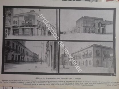 AFICHE ANTIGUO 1913 DECENA TRAGICA DETENCION DE MADERO - Imagen 2