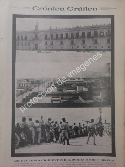 AFICHES ANTIGUOS ORIGINALES DE LA DECENA TRAGICA 1913 - Imagen 6