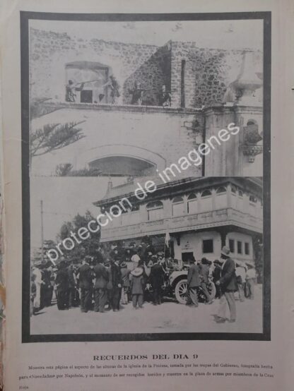 AFICHES ANTIGUOS ORIGINALES DE LA DECENA TRAGICA 1913 - Imagen 3