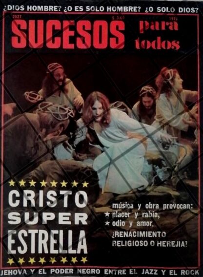 PORTADA RETRO ORIGINAL. OBRA. JESUCRISTO SUPER ESTRELLA 1972