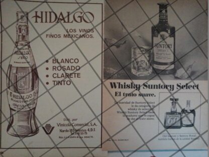 12 CARTELES RETRO. VINOS Y LICORES 1940s 80s /623 - Imagen 5