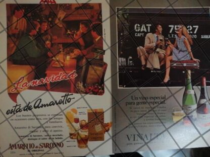 12 CARTELES RETRO. VINOS Y LICORES 1940s 80s /623 - Imagen 2