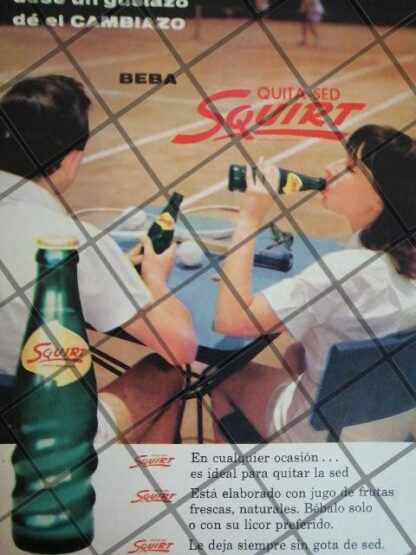 6 CARTELES ANTIGUOS REFRESCOS VARIOS AÑOS 40s-70s /317 - Imagen 7