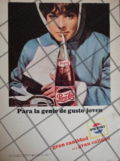 6 CARTELES ANTIGUOS REFRESCOS VARIOS AÑOS 40s-70s /317 - Imagen 5