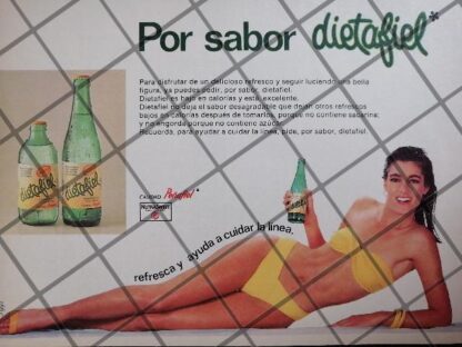 8 CARTELES ANTIGUOS REFRESCOS VARIOS AÑOS 40s-70s /316 - Imagen 8